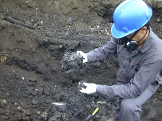 soil sampling