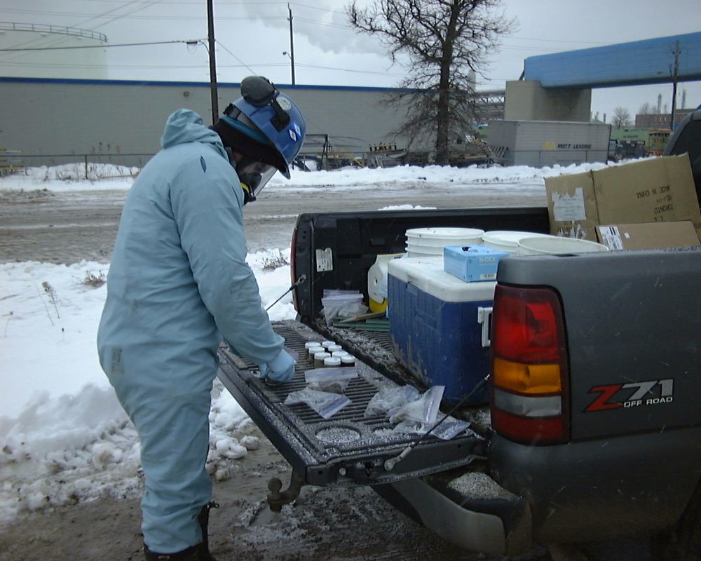 soil sampling